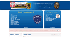 Desktop Screenshot of gimnazjum2.szczecinek.pl